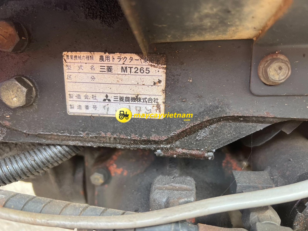 Máy Cày Mitsubishi MT265 2 cầu