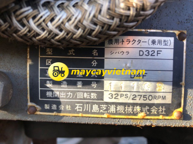 Máy cày SHIBAURA D32F Black - Hình ảnh 8