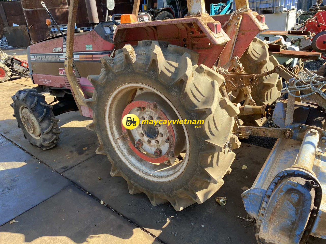 Máy cày Mitsubishi MT 32D - Hình ảnh 6