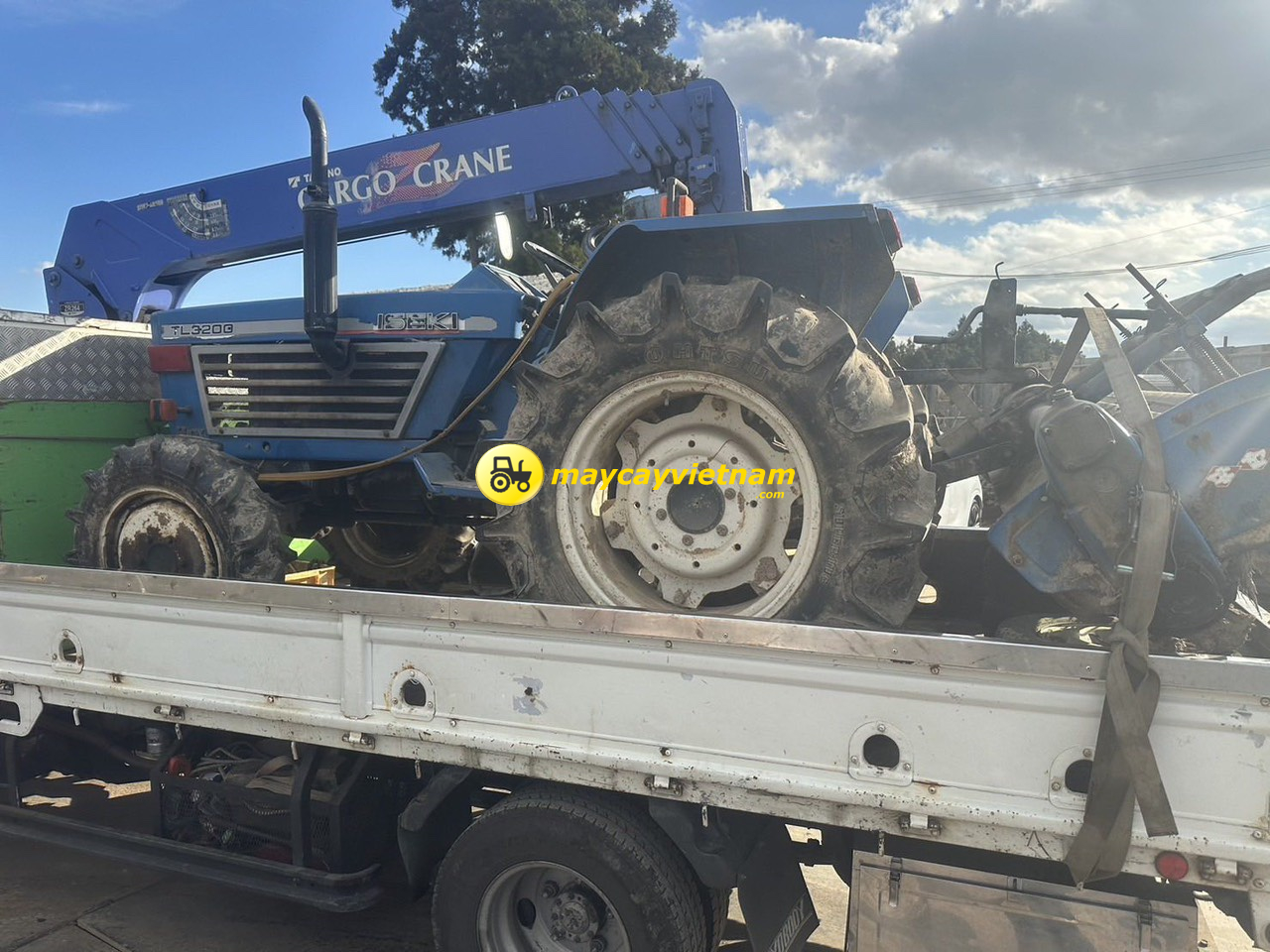 Máy Cày Iseki TL3200 2 cầu - Hình ảnh 4