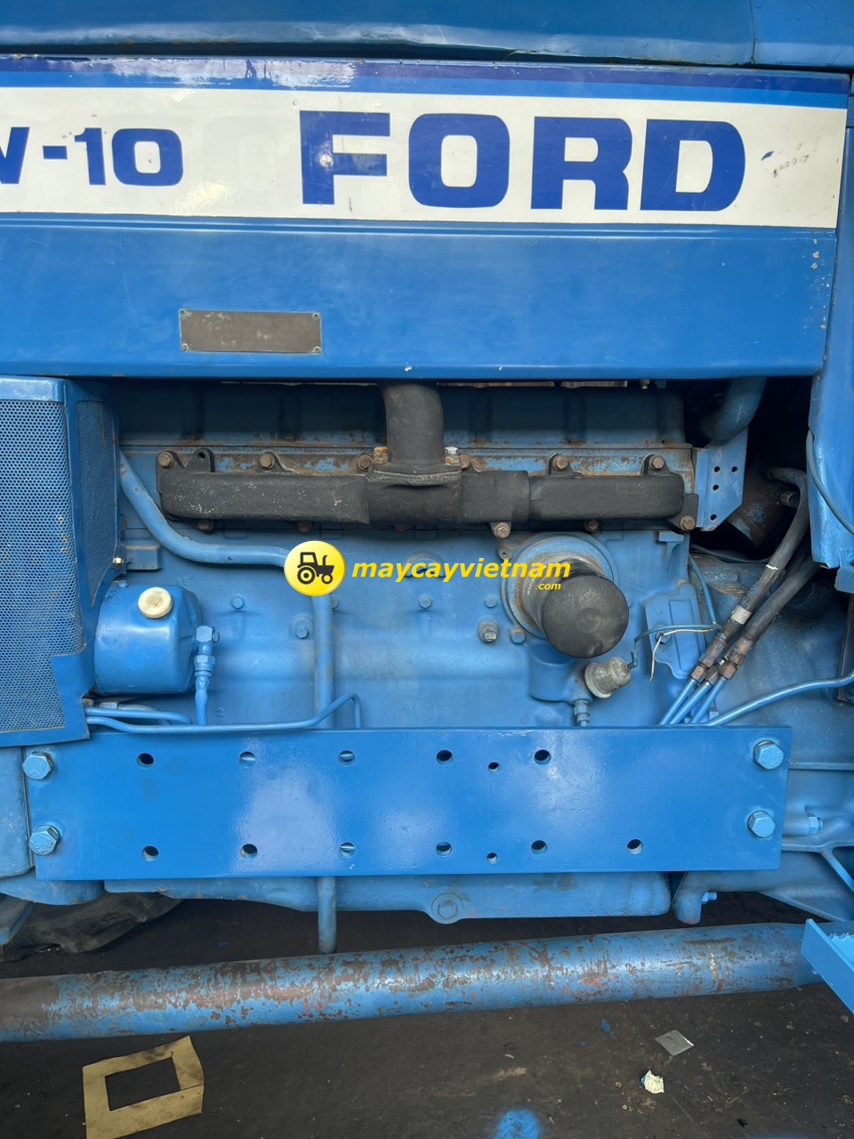 Máy cày Ford TW10 - Khủng long 130hp số cơ - Hình ảnh 4