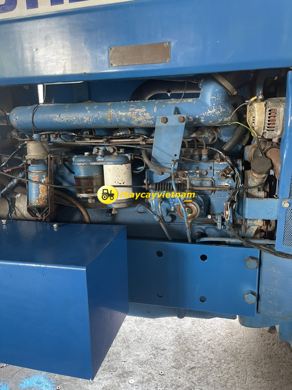 Máy cày Ford TW10 - Khủng long 130hp số cơ - Hình ảnh 3