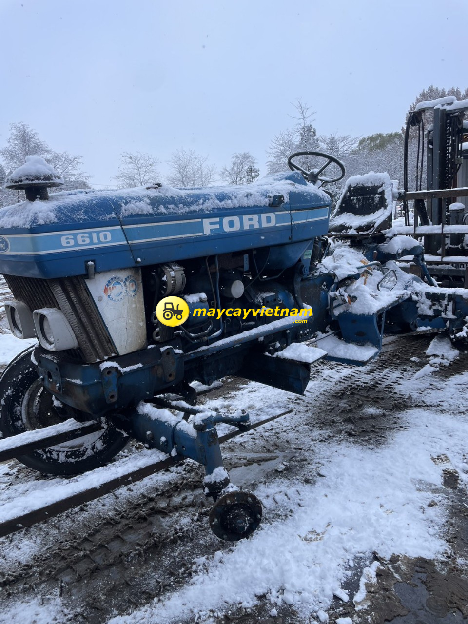 Máy cày Ford 6610 1 cầu - Hình ảnh 3