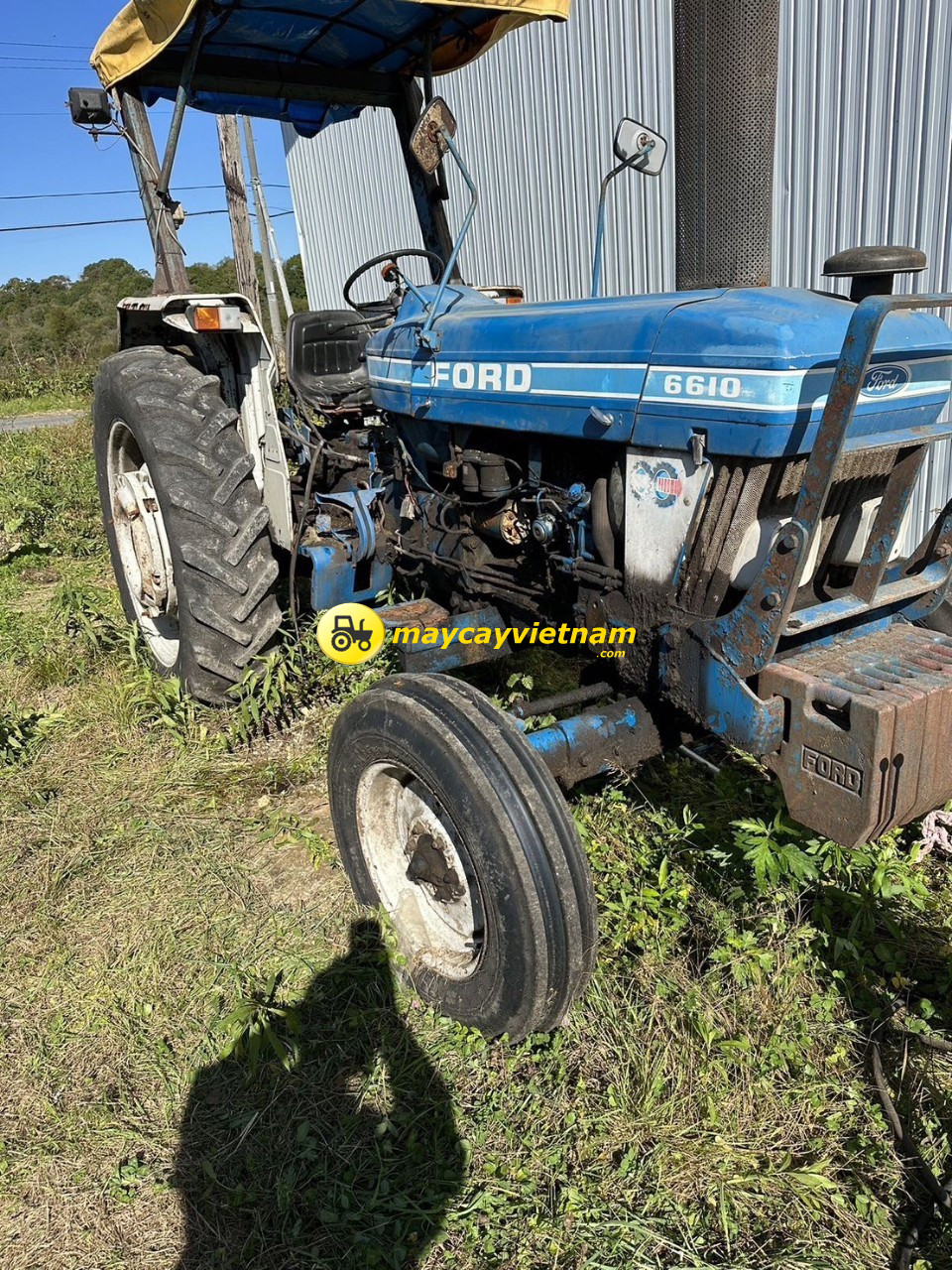 Máy cày Ford 6610 1 cầu - Hình ảnh 4