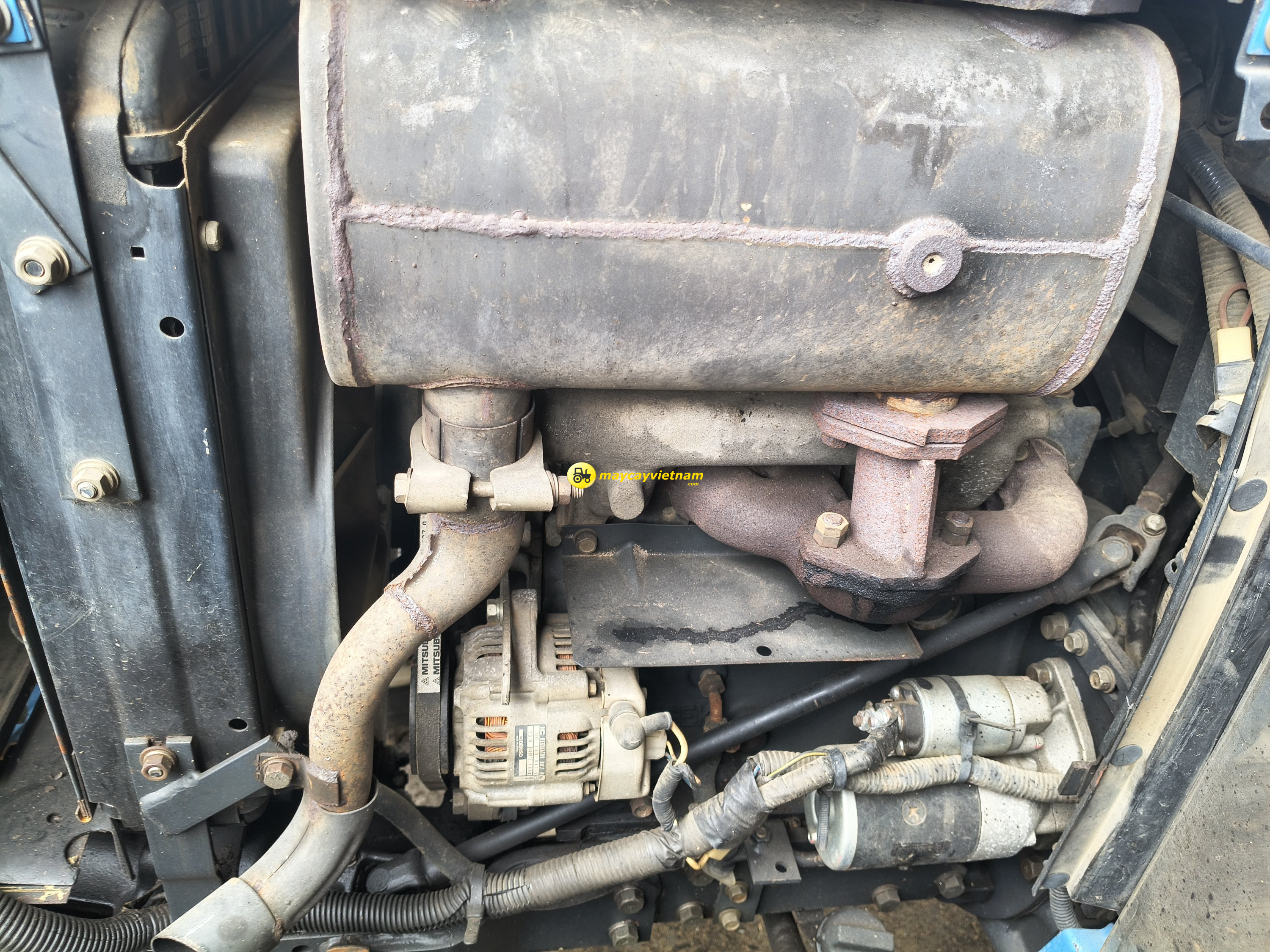 Máy cày Iseki TA 312F - Ảnh 9
