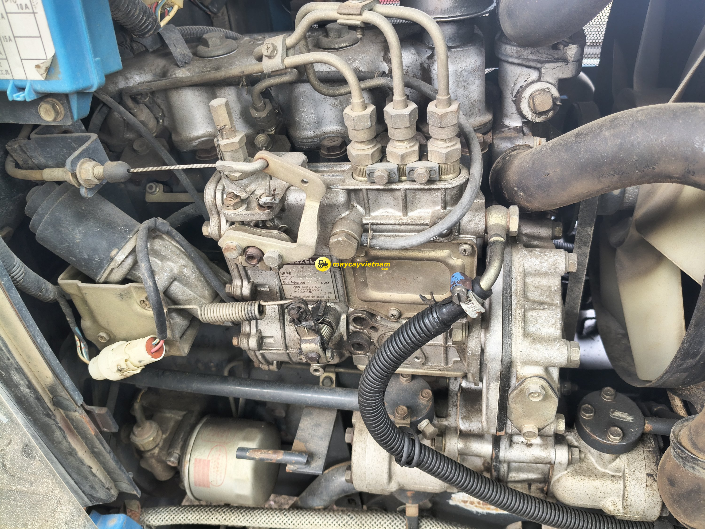 Máy cày Iseki TA 312F - Ảnh 10