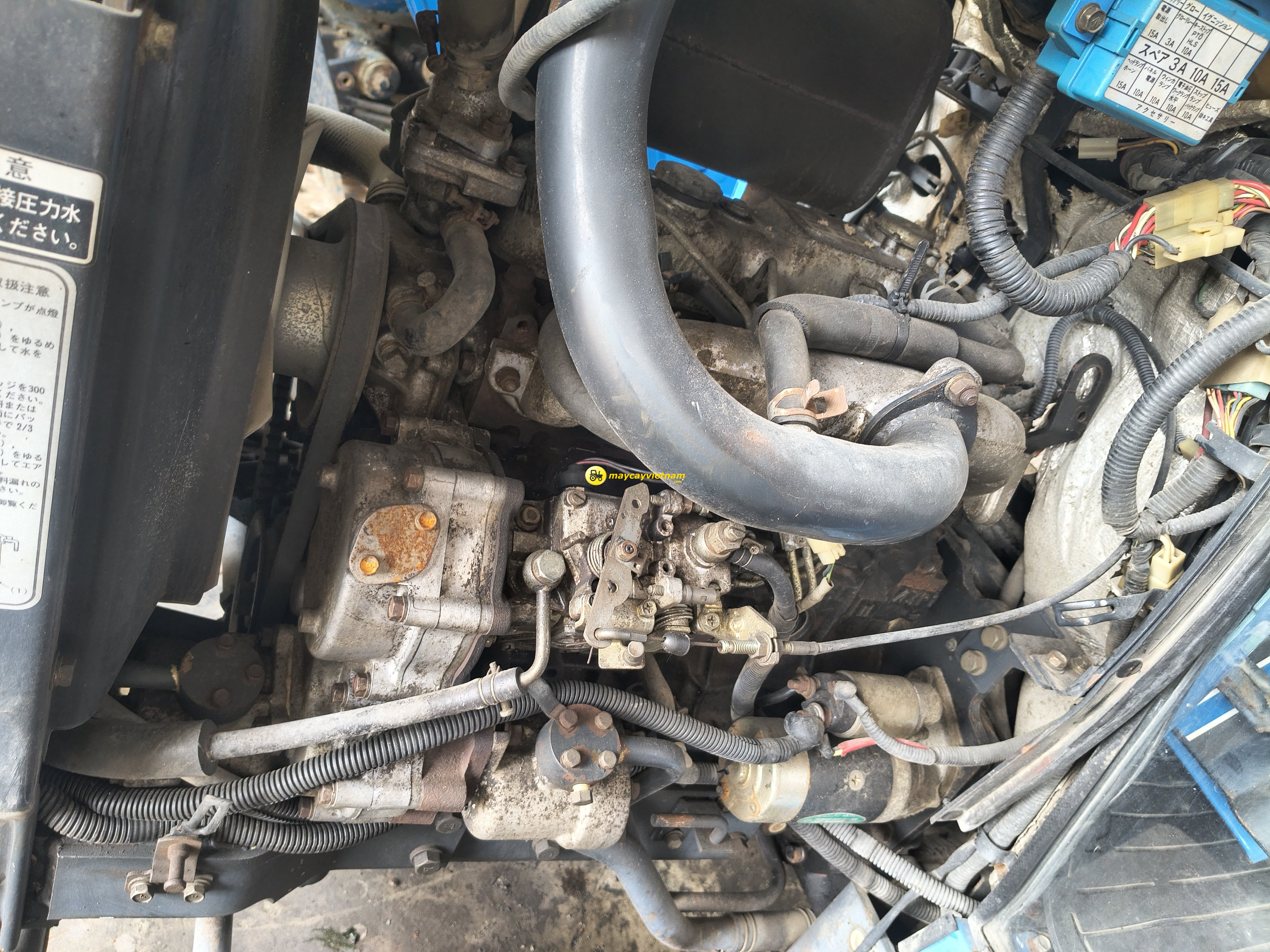 Máy cày Iseki TA 325F - Ảnh 7