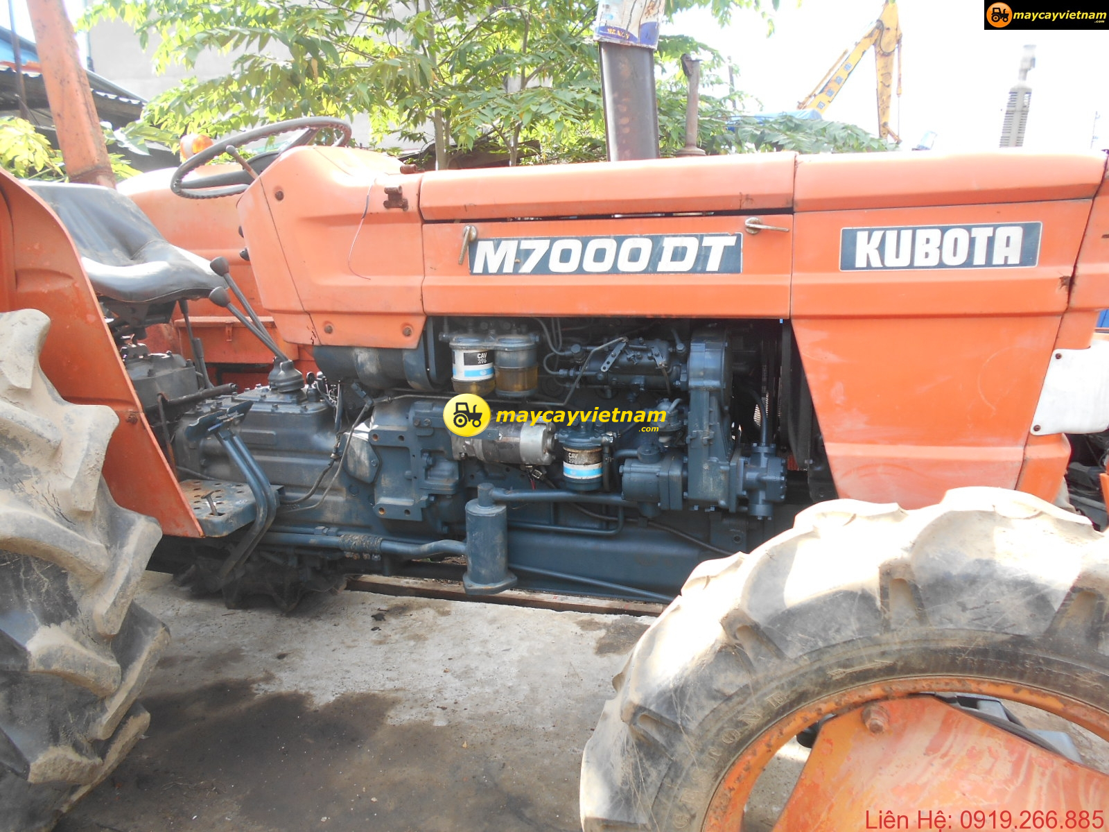 Máy Cày Kubota M7000DT
