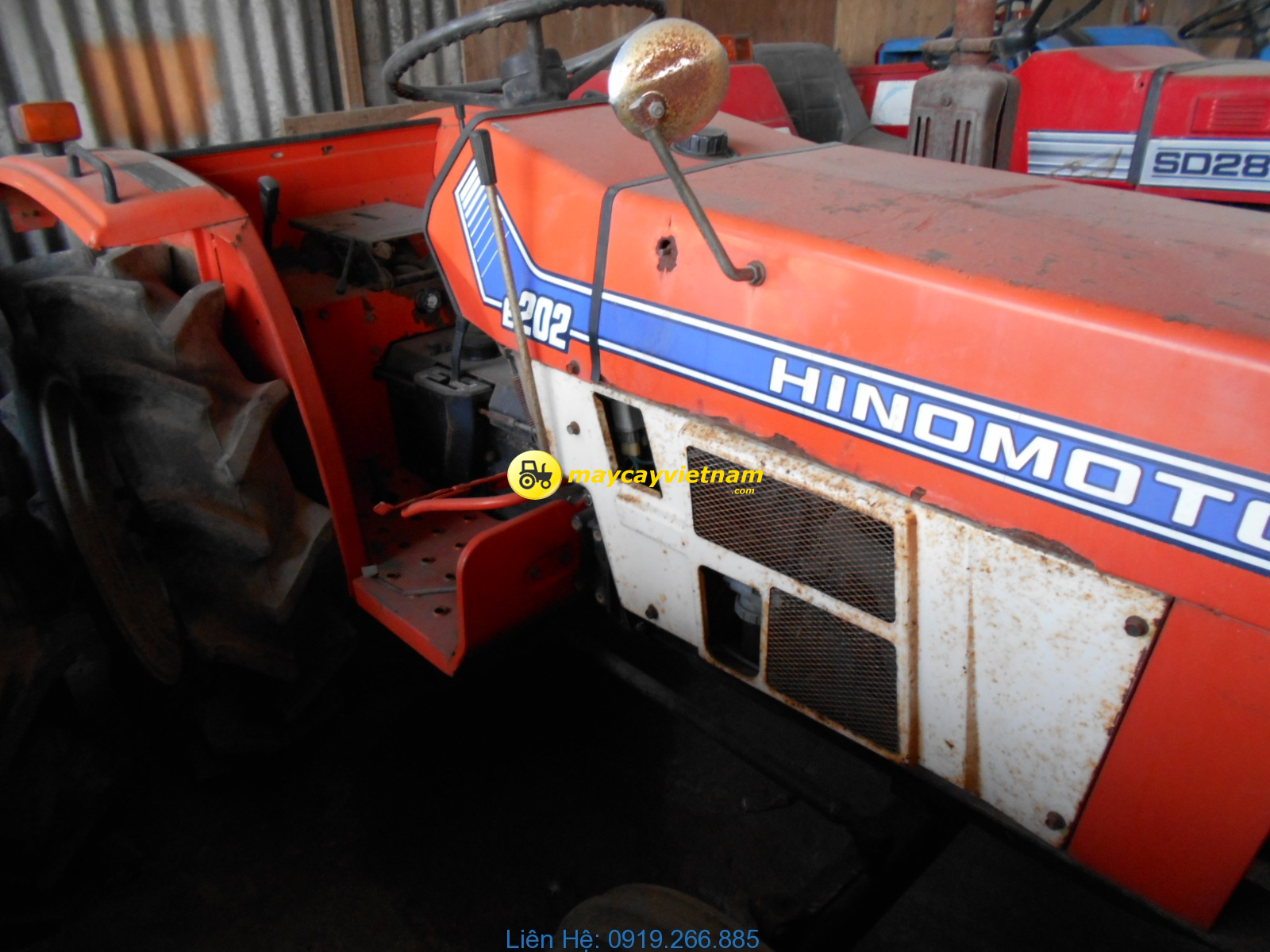 Máy cày Hinomoto E202 - Hình ảnh 3