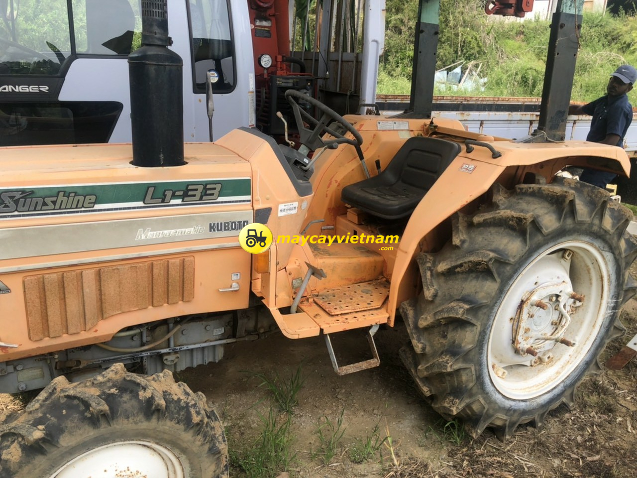 Máy cày KUBOTA L1-33 SỐ CƠ