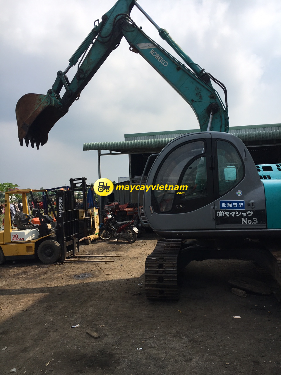 Máy đào Kobelco SK100 - 1998