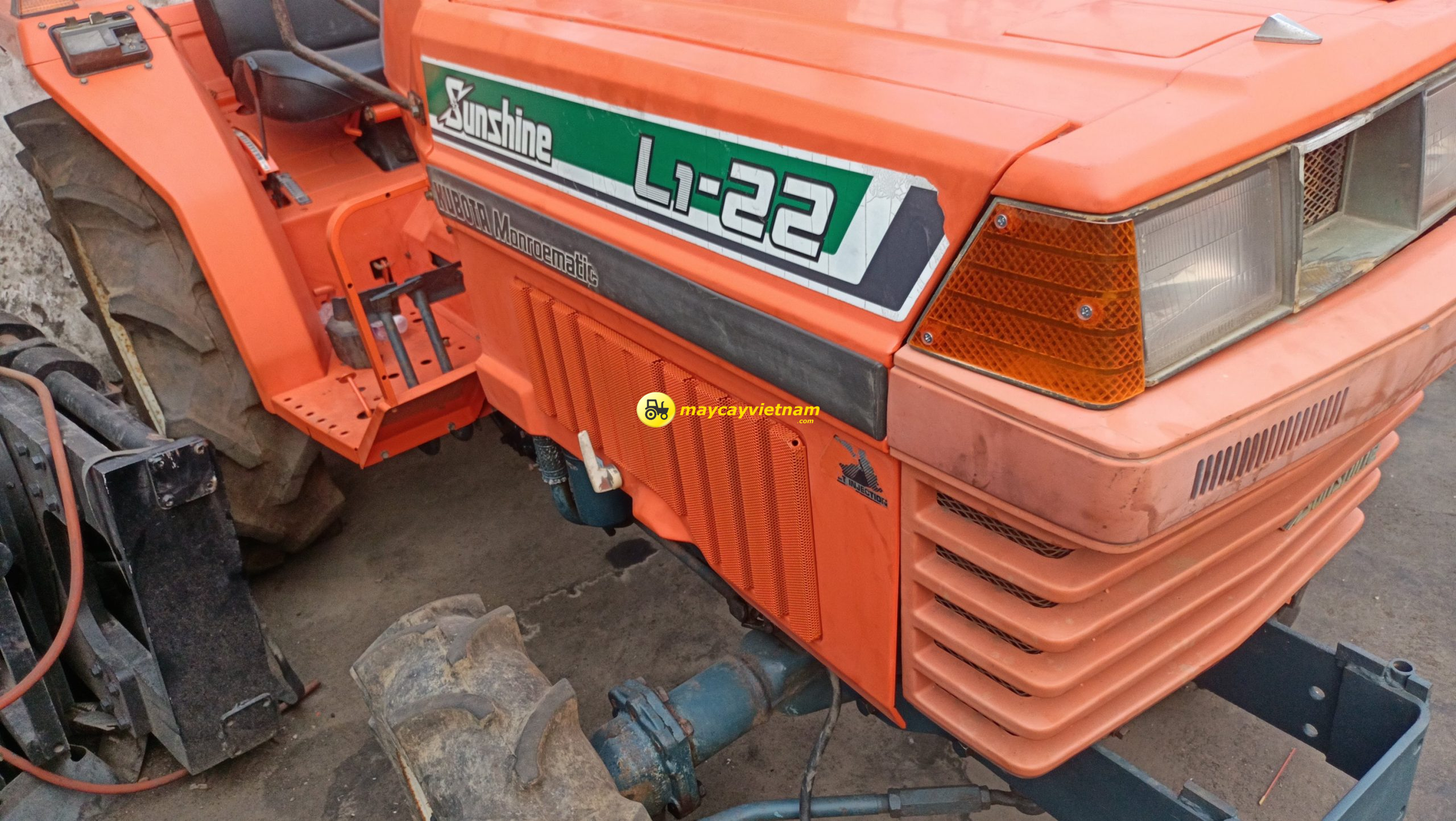 Máy cày KUBOTA L1-22D Trợ lực - Hình ảnh 2