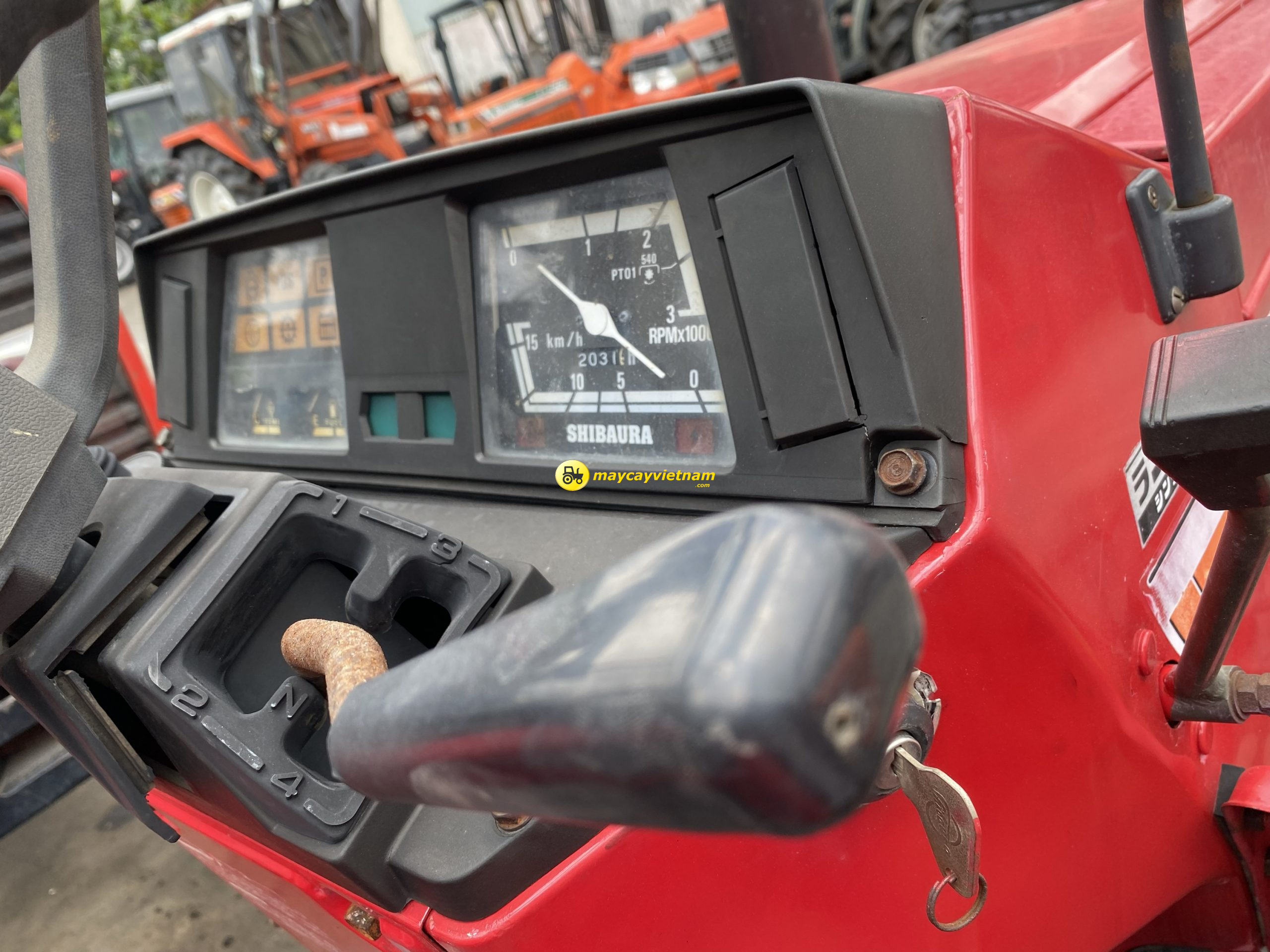 Máy cày SHIBAURA D43F 2 cầu - Hình ảnh 7