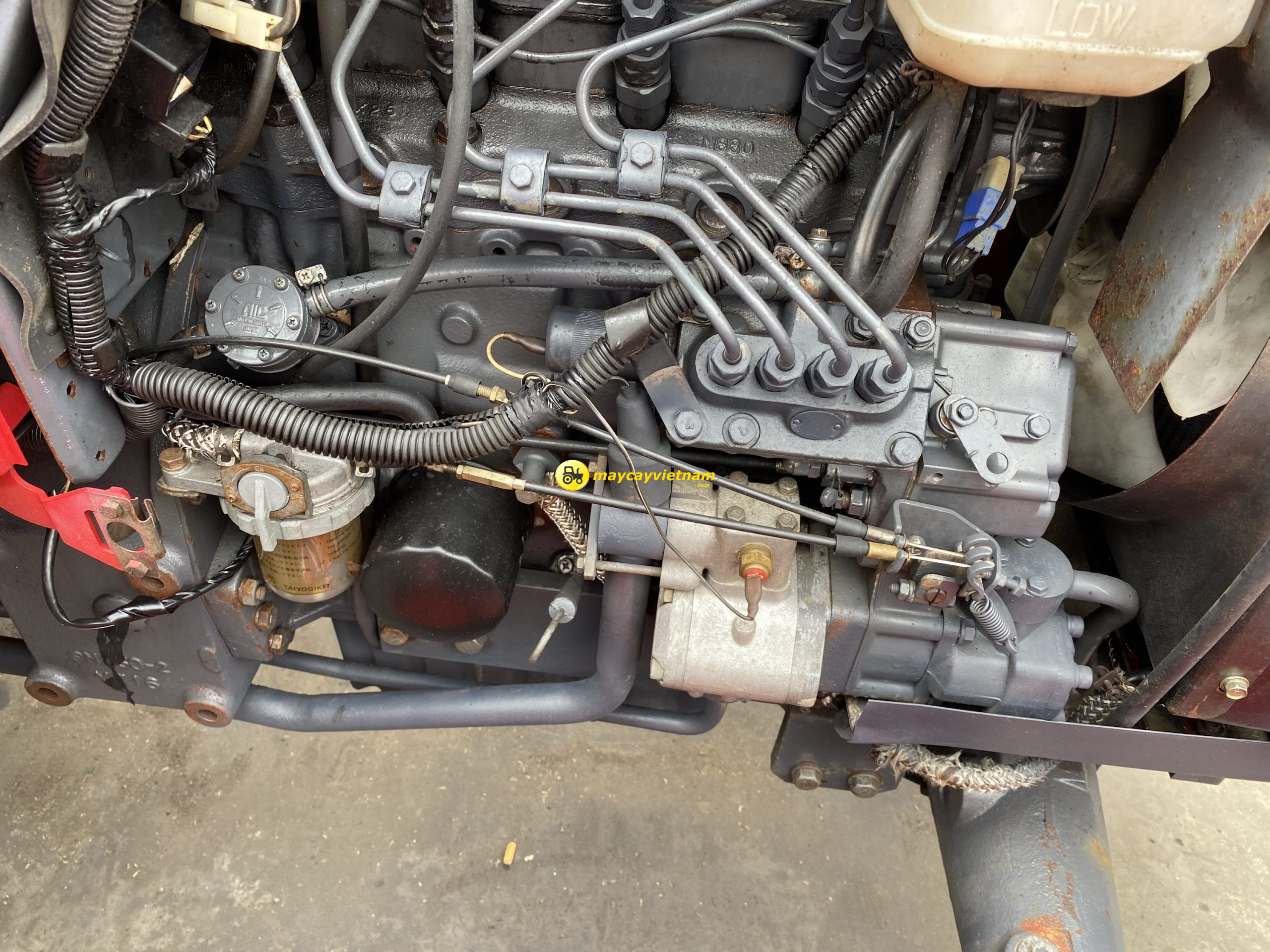 Máy cày SHIBAURA D43F 2 cầu - Hình ảnh 4