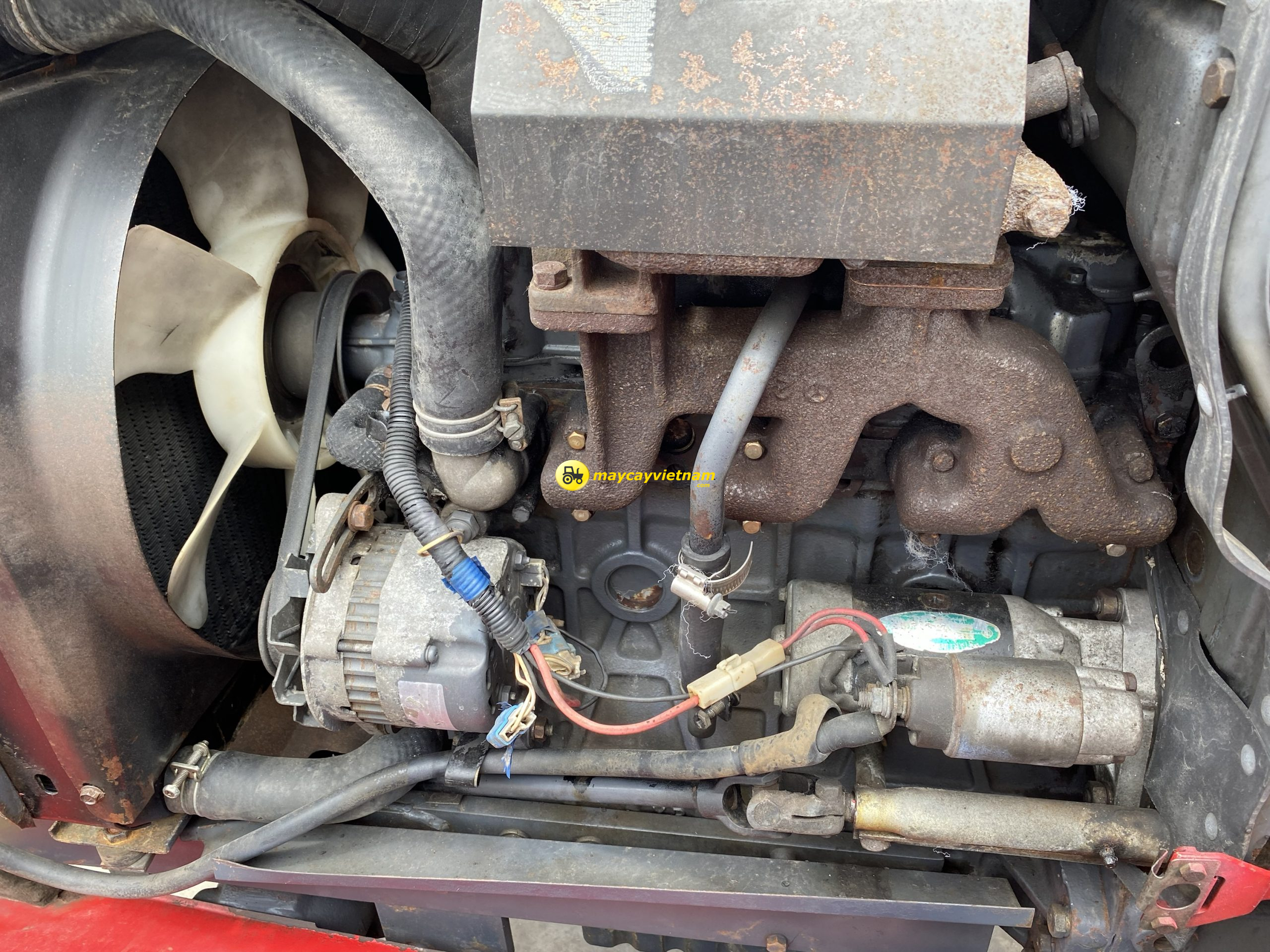 Máy cày SHIBAURA D43F 2 cầu - Hình ảnh 3