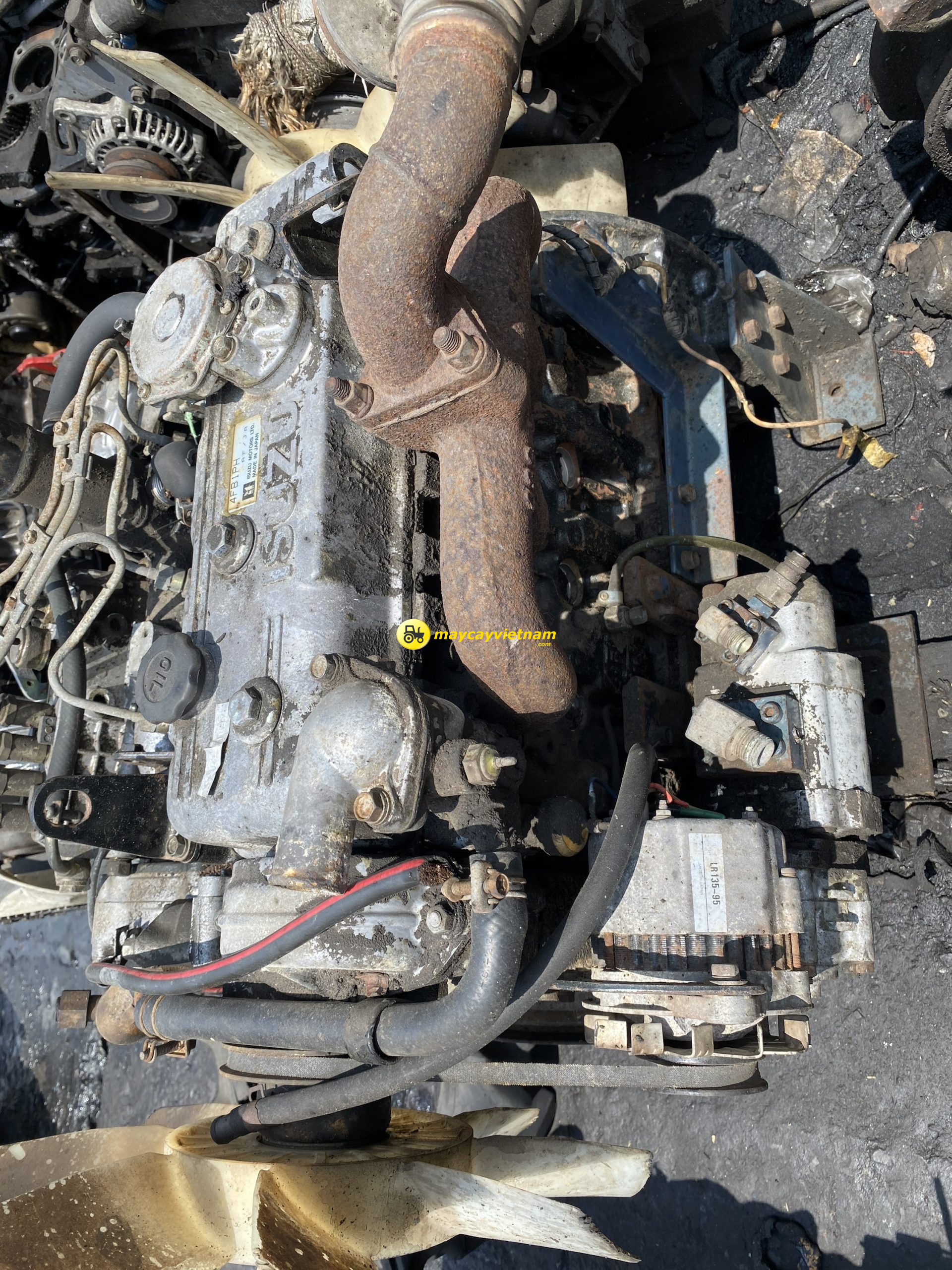 Động cơ Isuzu 4FB1 - iseki TL 3200 - Hình ảnh 3