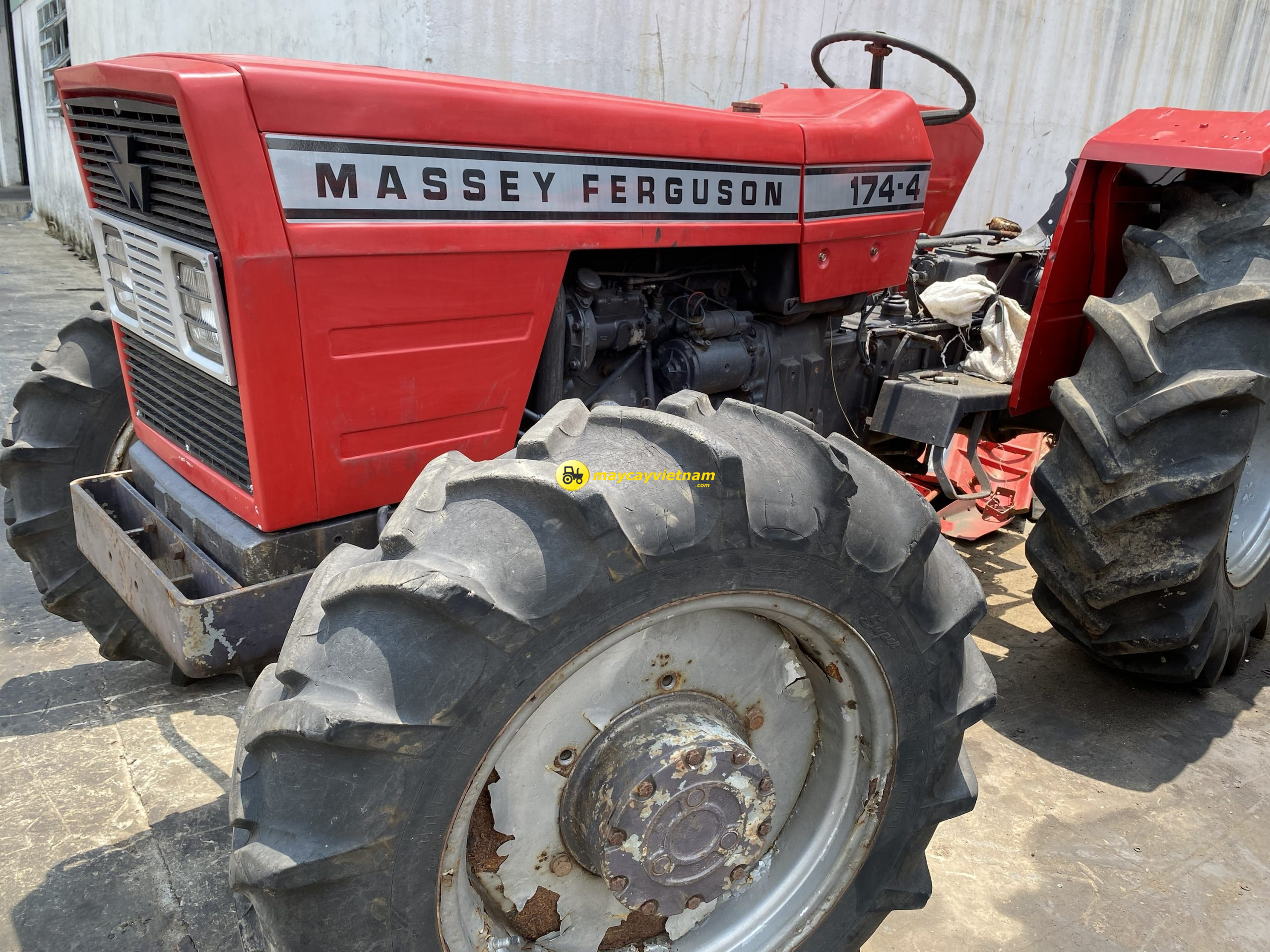 Máy cày Massey Ferguson MF174-4 65hp - Hình ảnh 7