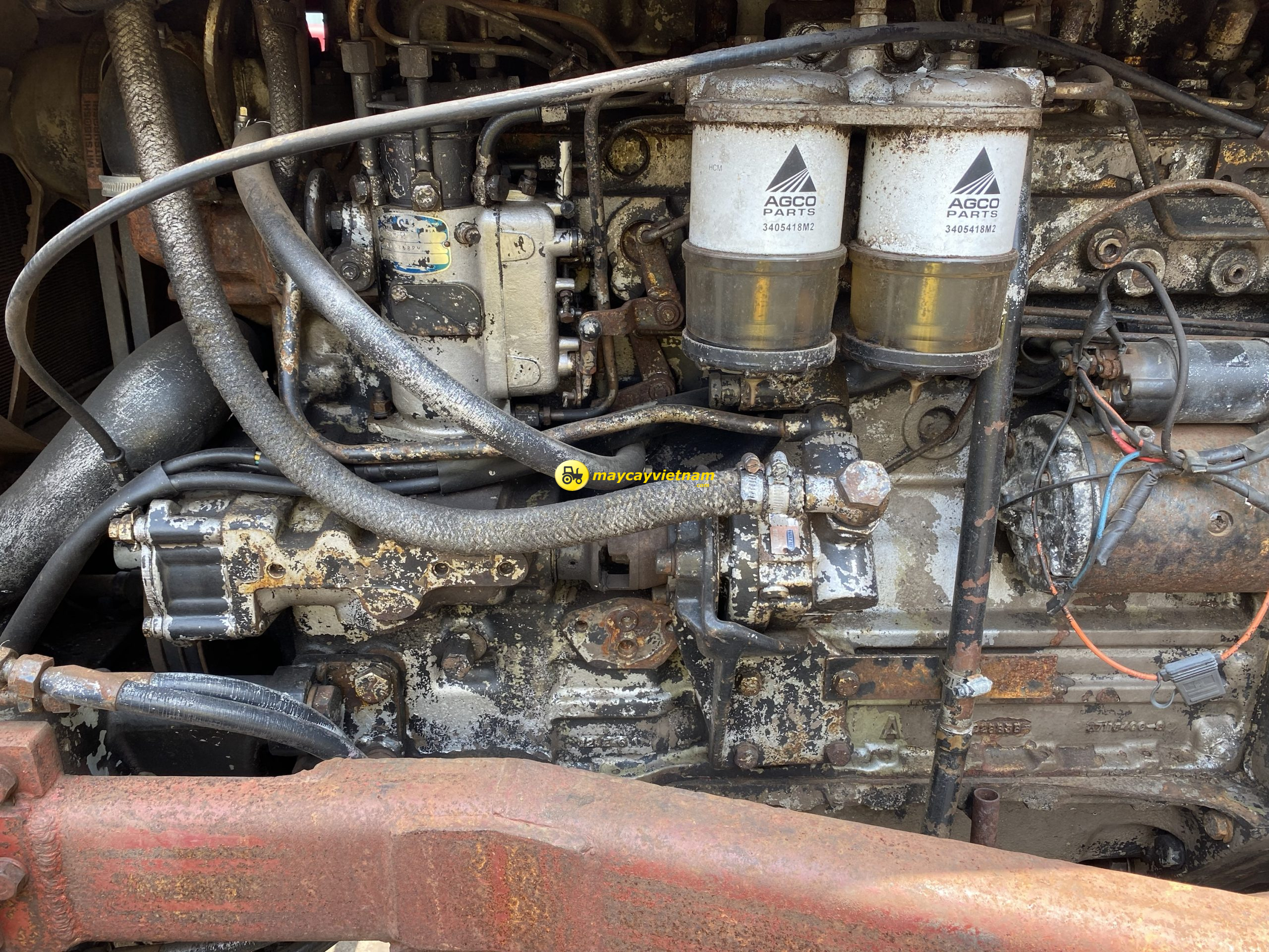 Máy cày Massey Ferguson MF1104-4 110hp - Ảnh 6