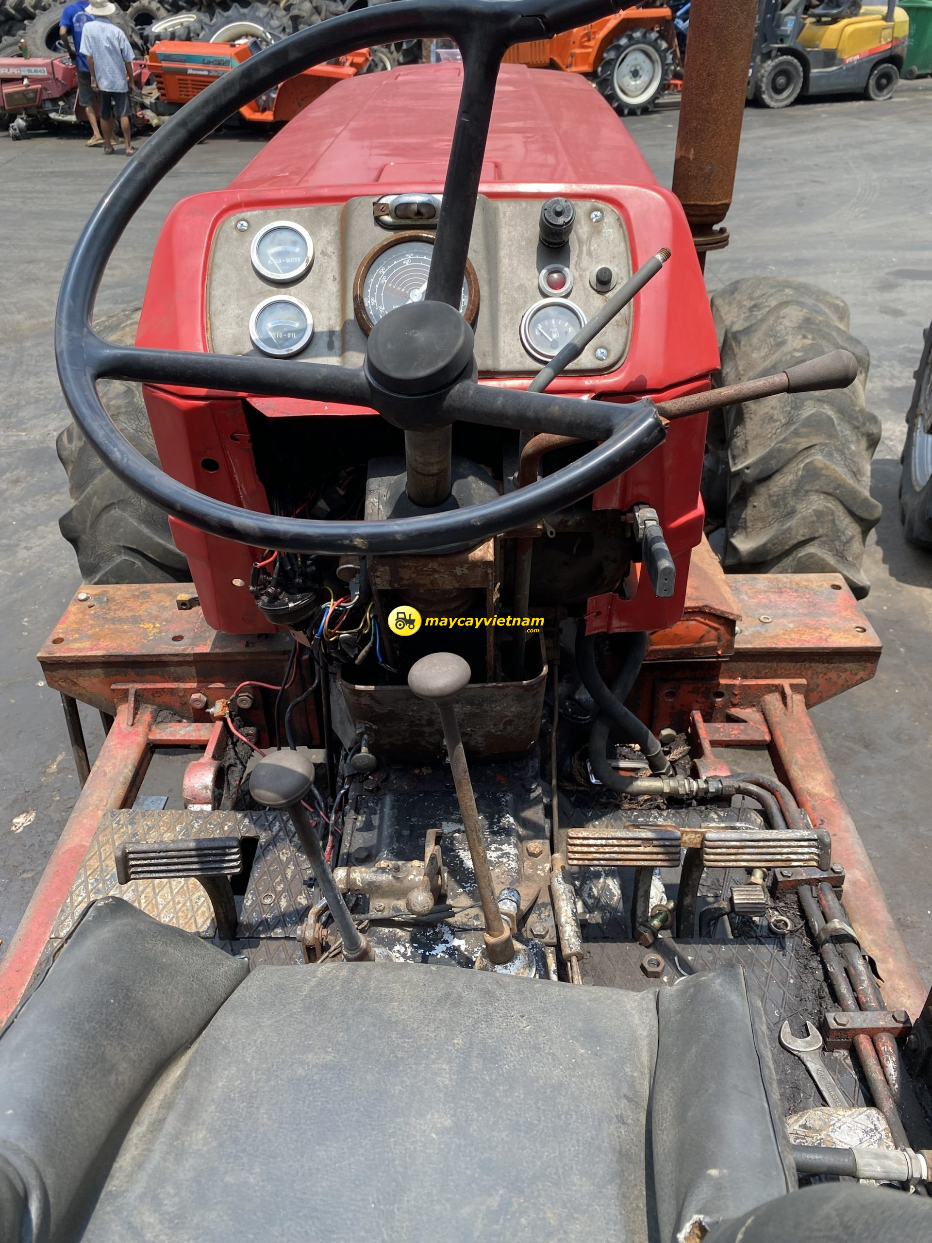 Máy cày Massey Ferguson MF1104-4 110hp - Ảnh 2