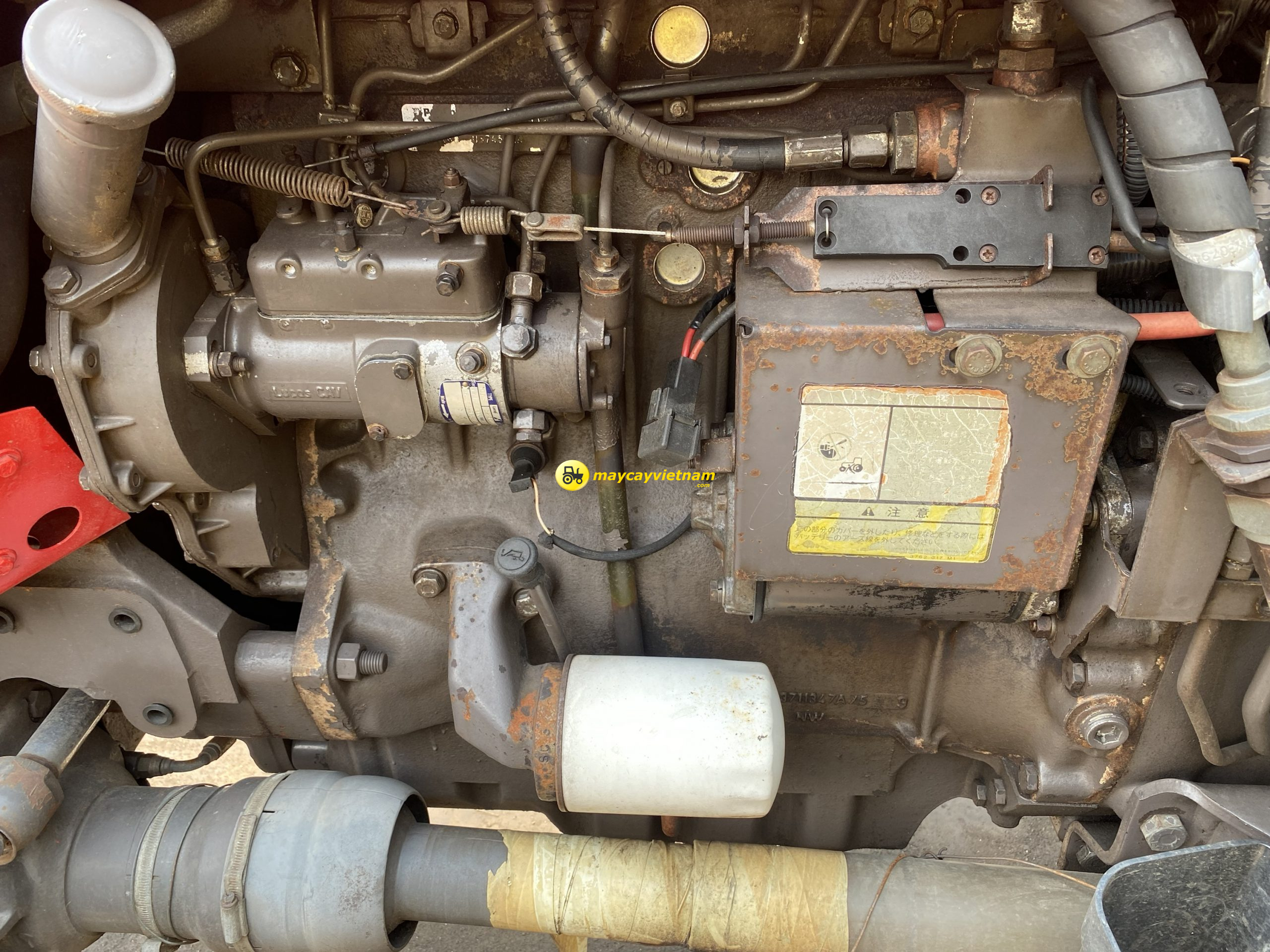 Máy cày Massey Ferguson MF382 - 80hp số cơ - Hình ảnh 8