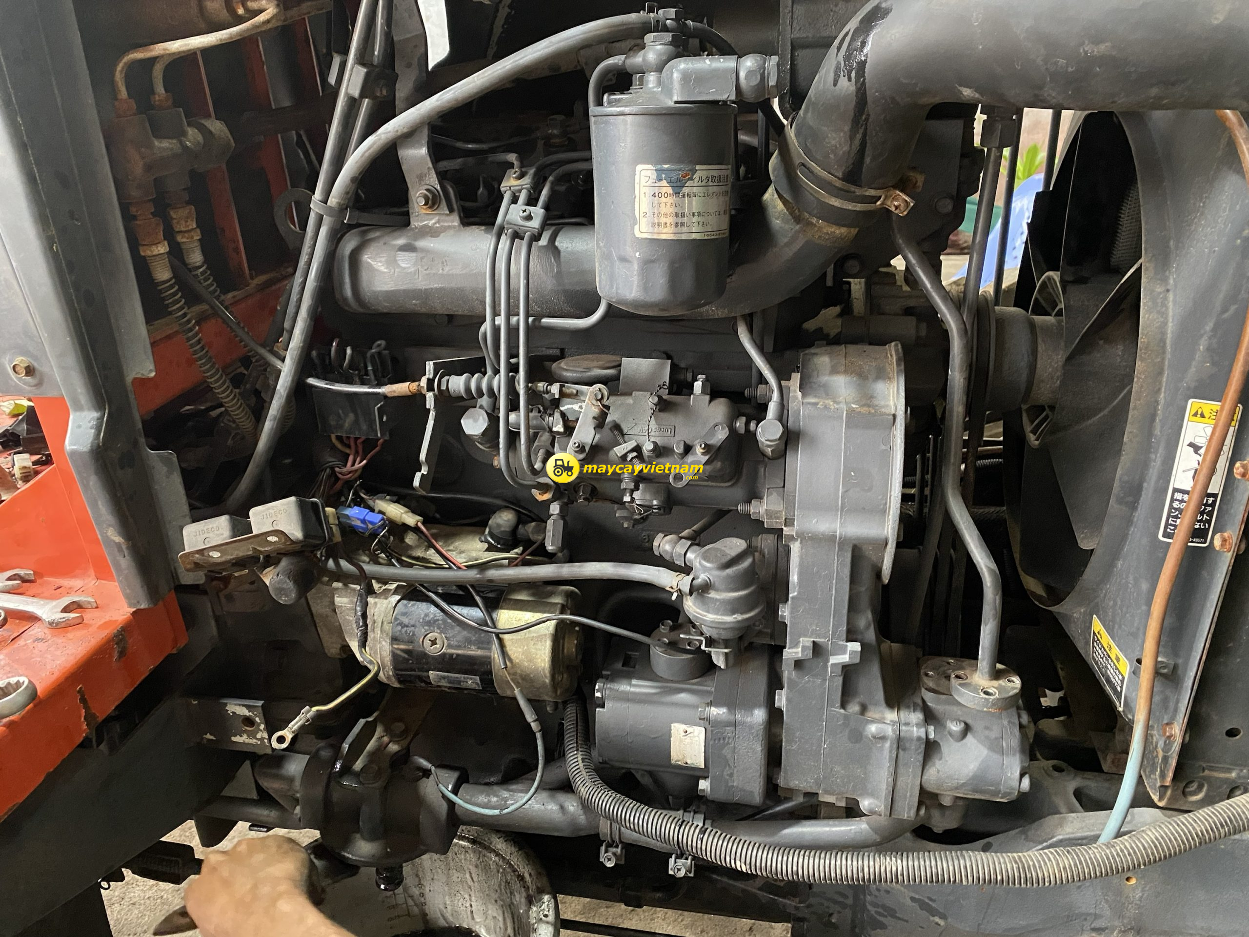 Động cơ Kubota M1-55 3 máy - Hình ảnh 7