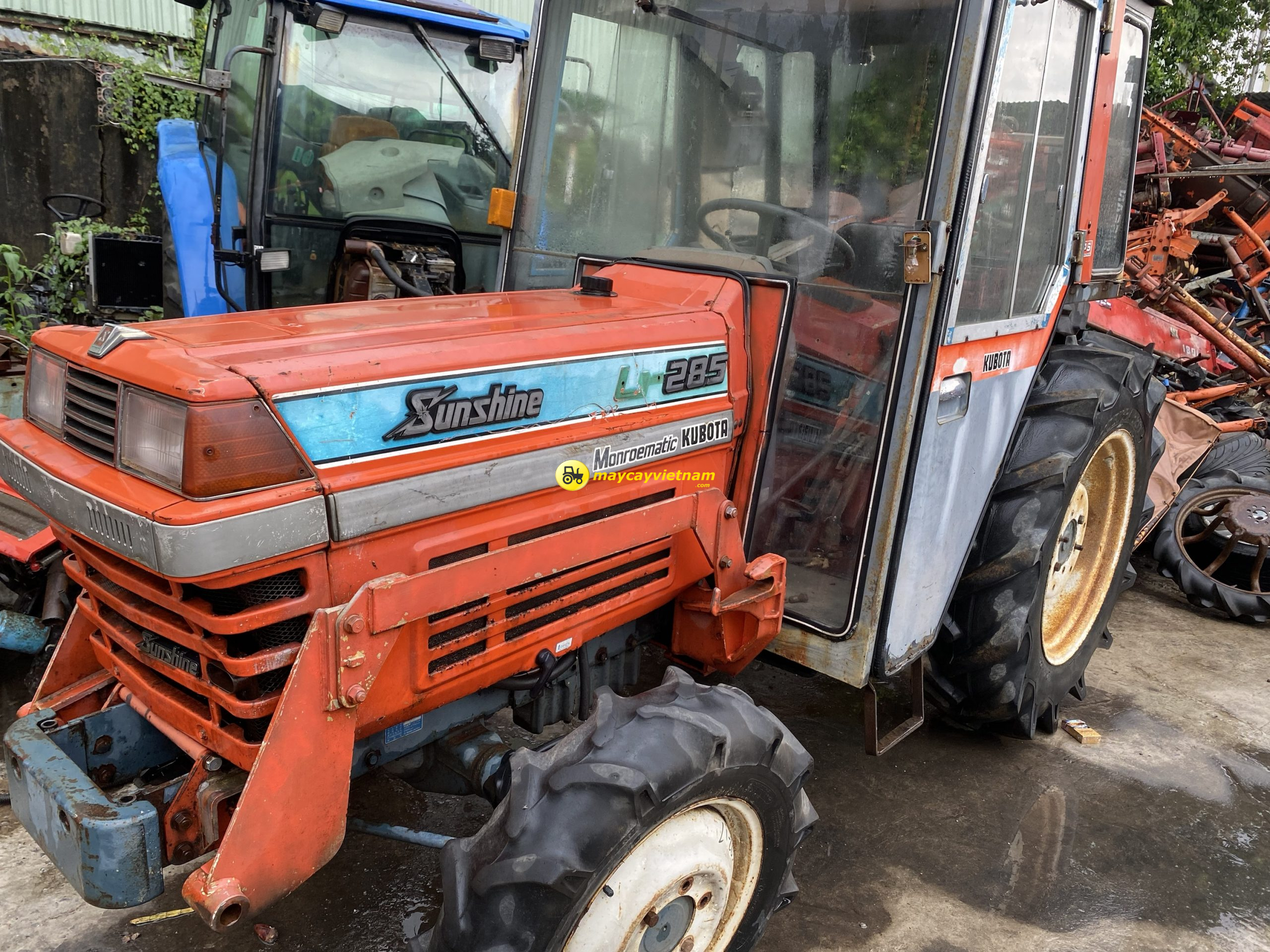 Máy Cày KUBOTA L1-285 Trợ lực cabin - Hình ảnh 9