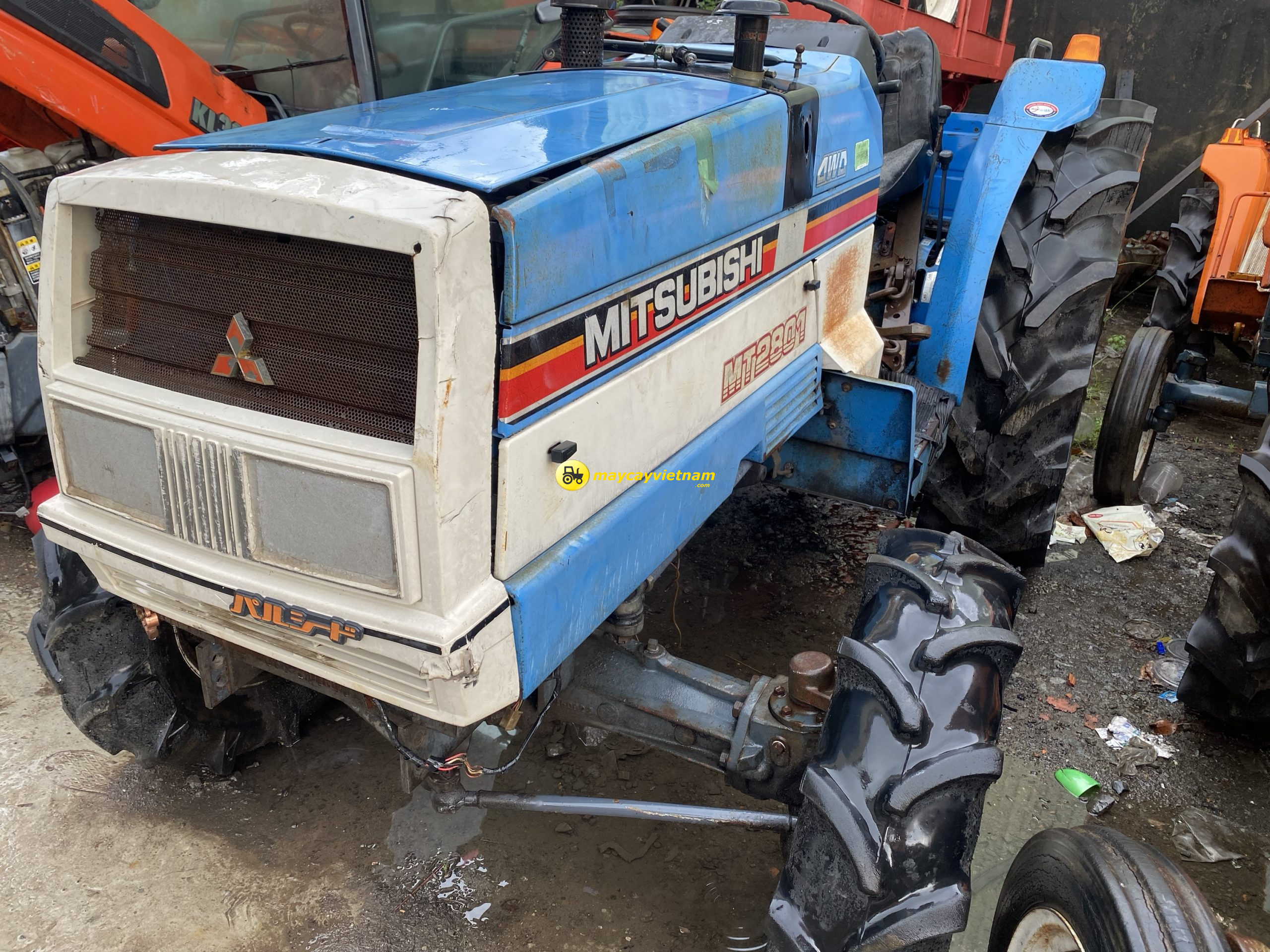 Máy cày Mitsubishi MT2801 2 cầu - Hình ảnh 9