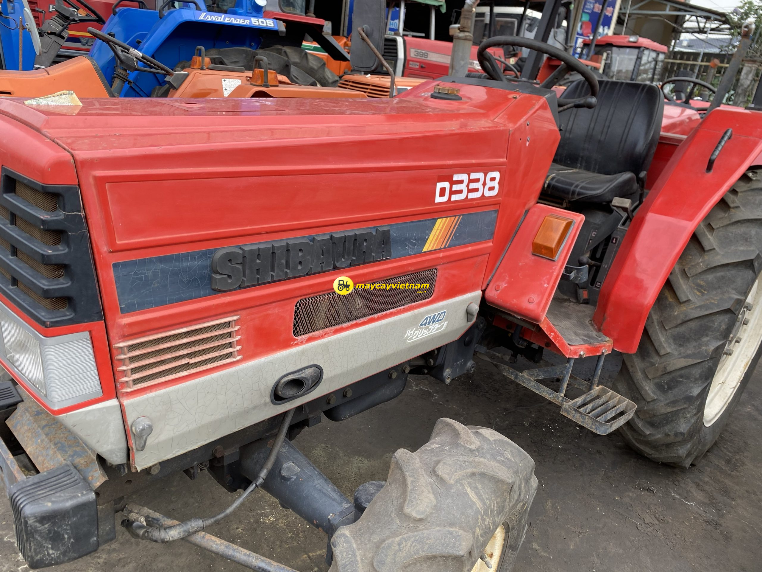 Máy cày SHIBAURA D338F - Hình ảnh 4