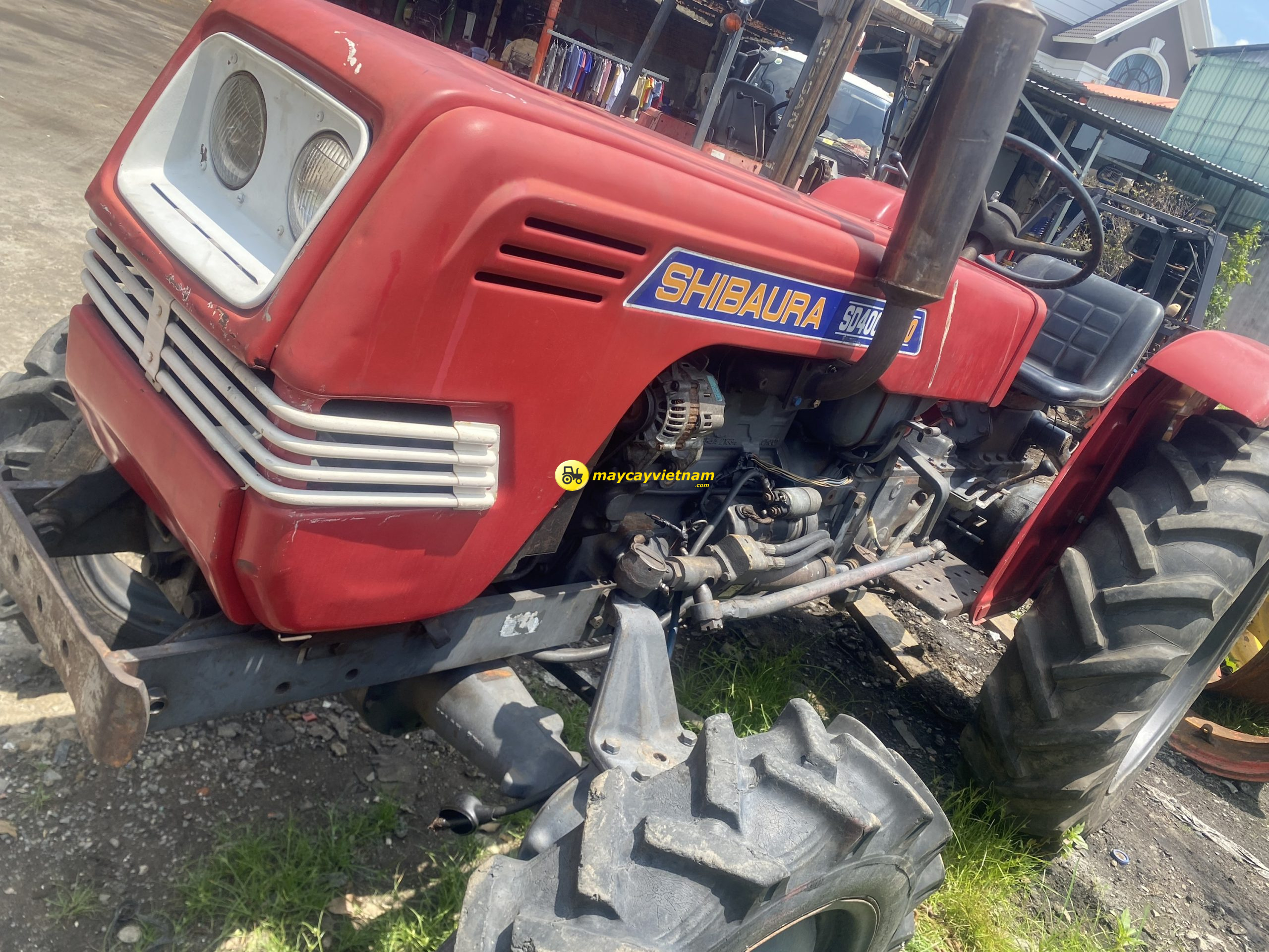 Máy cày SHIBAURA SD4000 2 cầu - Hình ảnh 9
