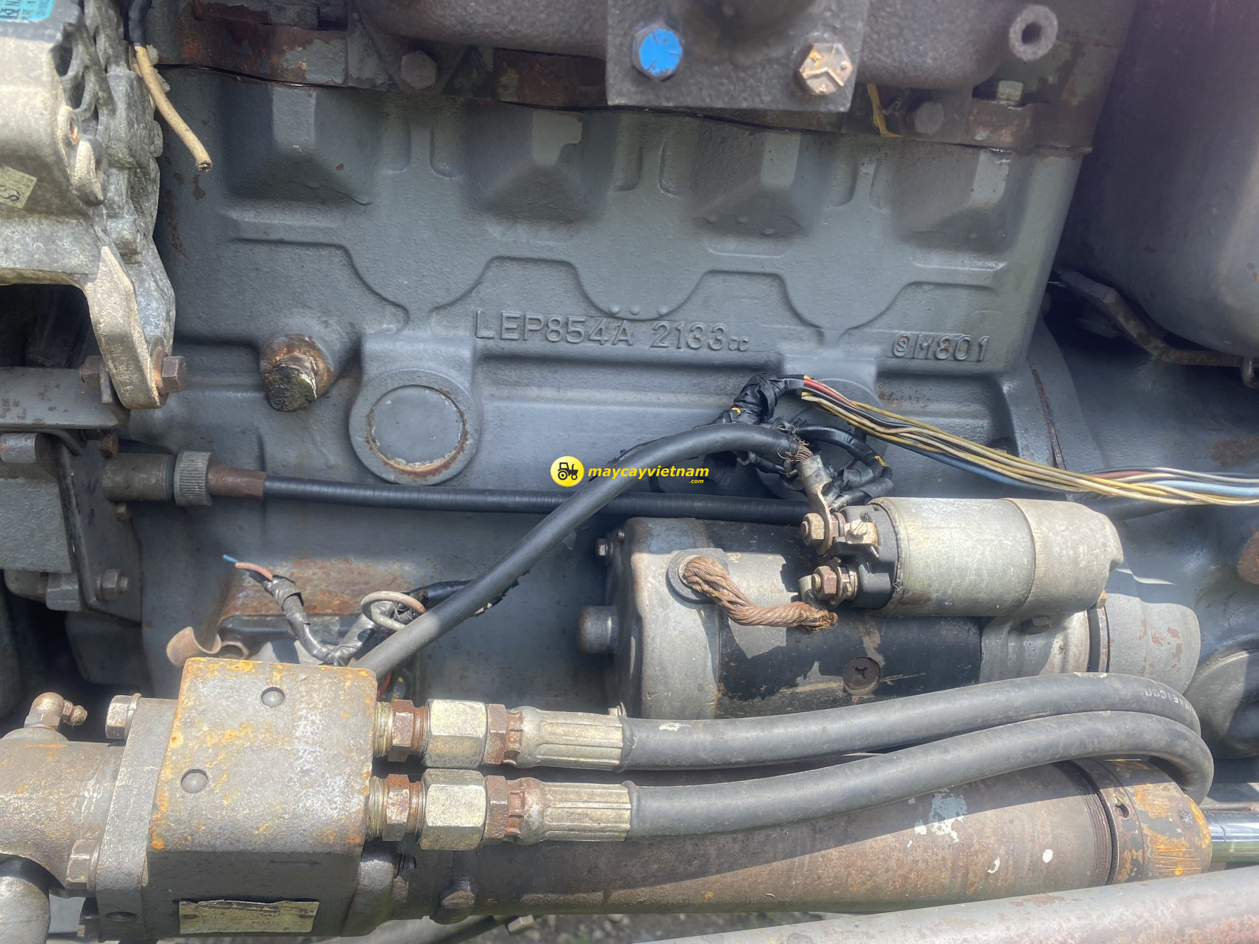 Máy cày SHIBAURA SD4000 2 cầu - Hình ảnh 4