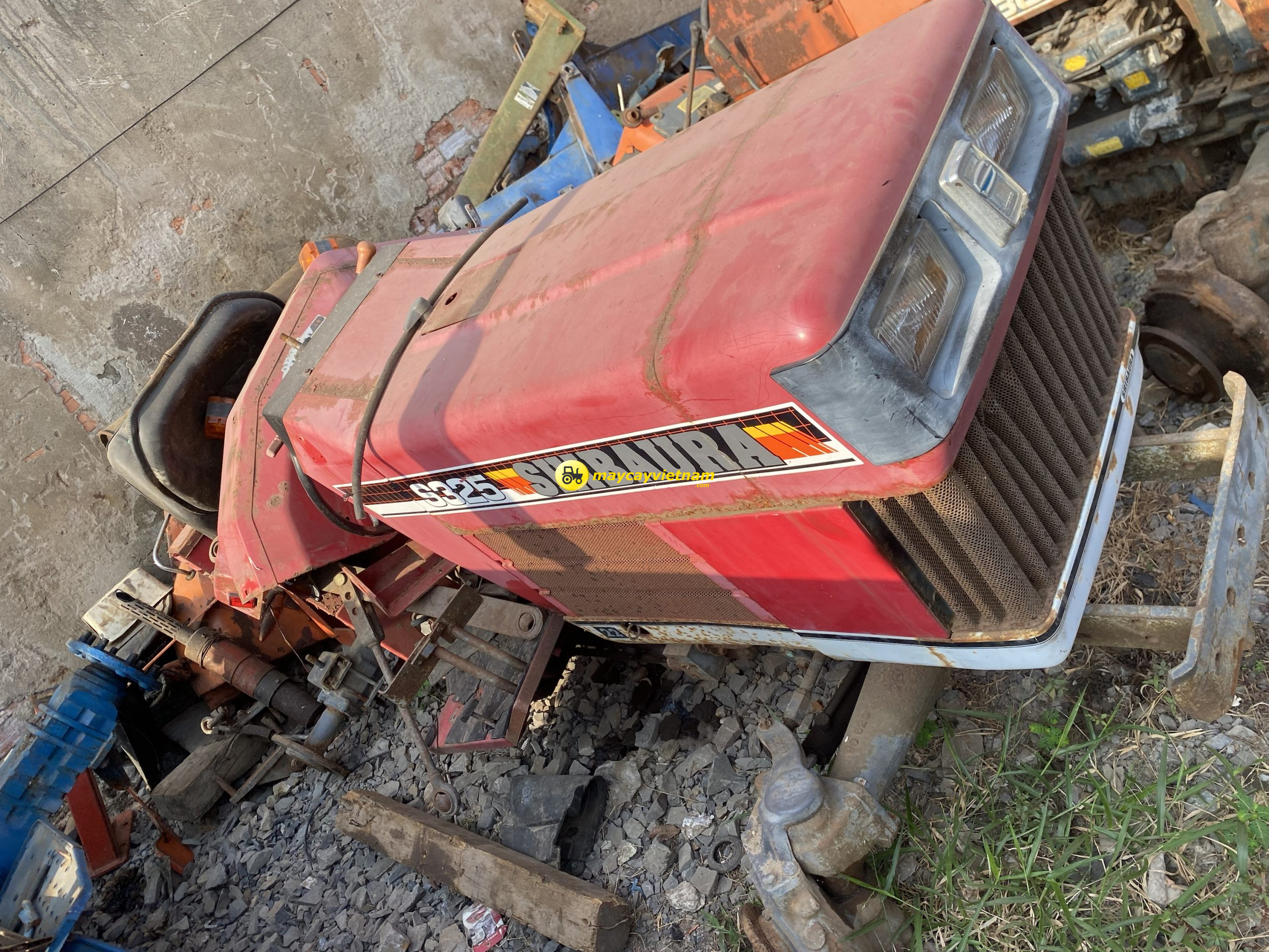 Máy cày SHIBAURA S325 - TRỢ LỰC