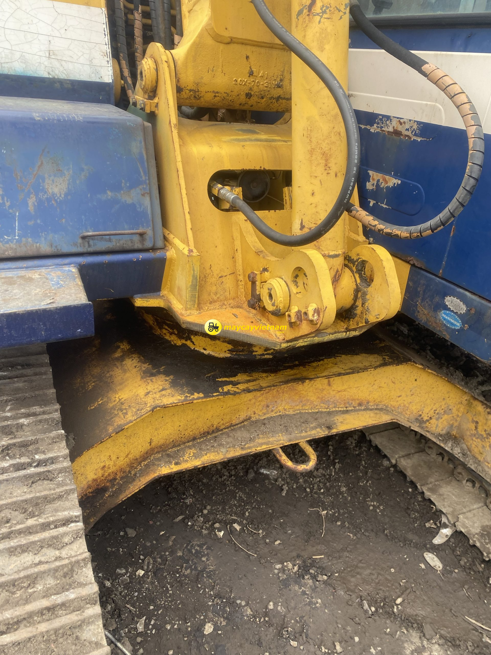 Xe đào Komatsu PC 60 - Nhập Nhật - Hình ảnh 6