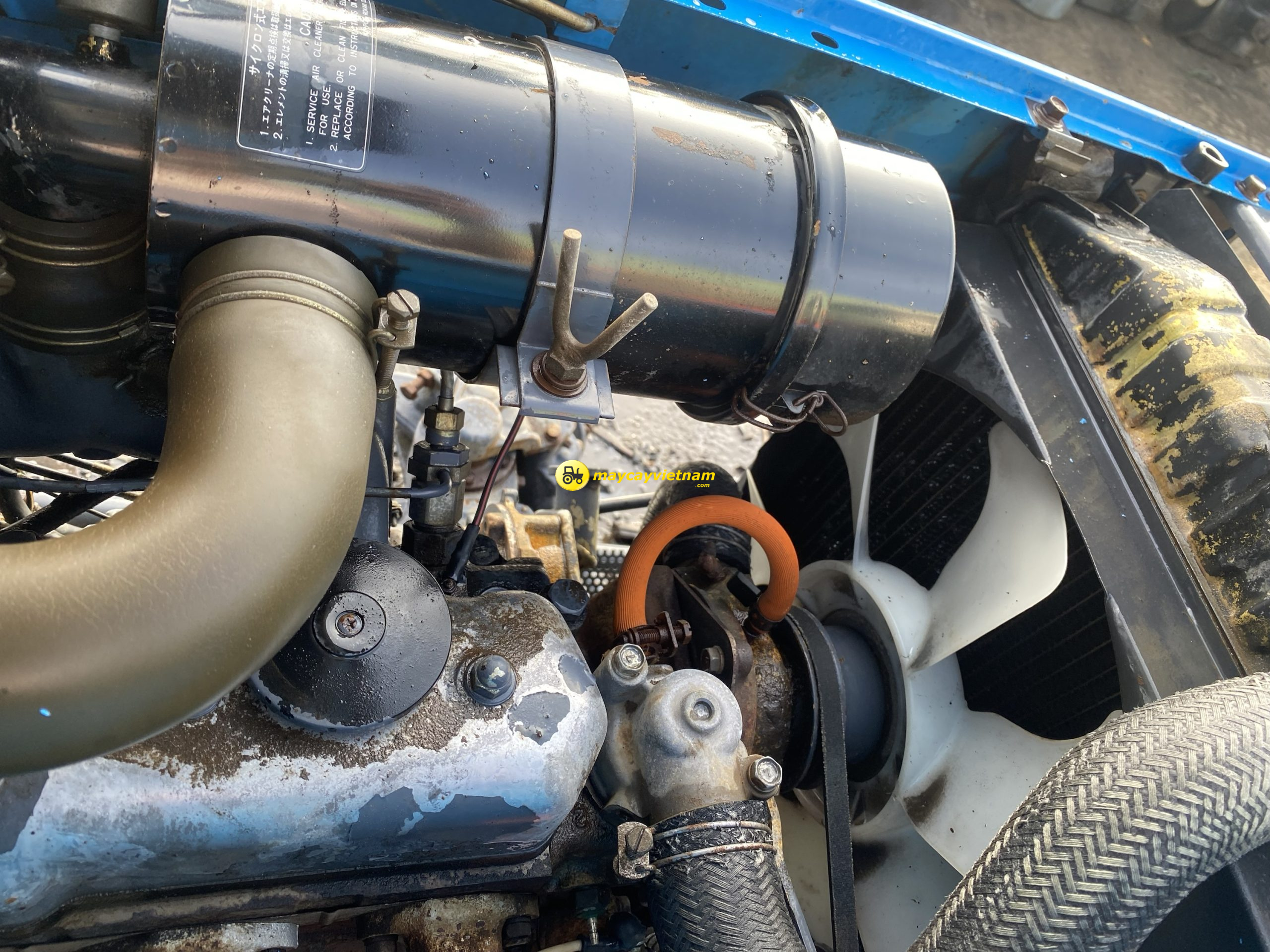 Máy cày Mitsubishi MT3201Dt 2 cầu - Hình ảnh 10