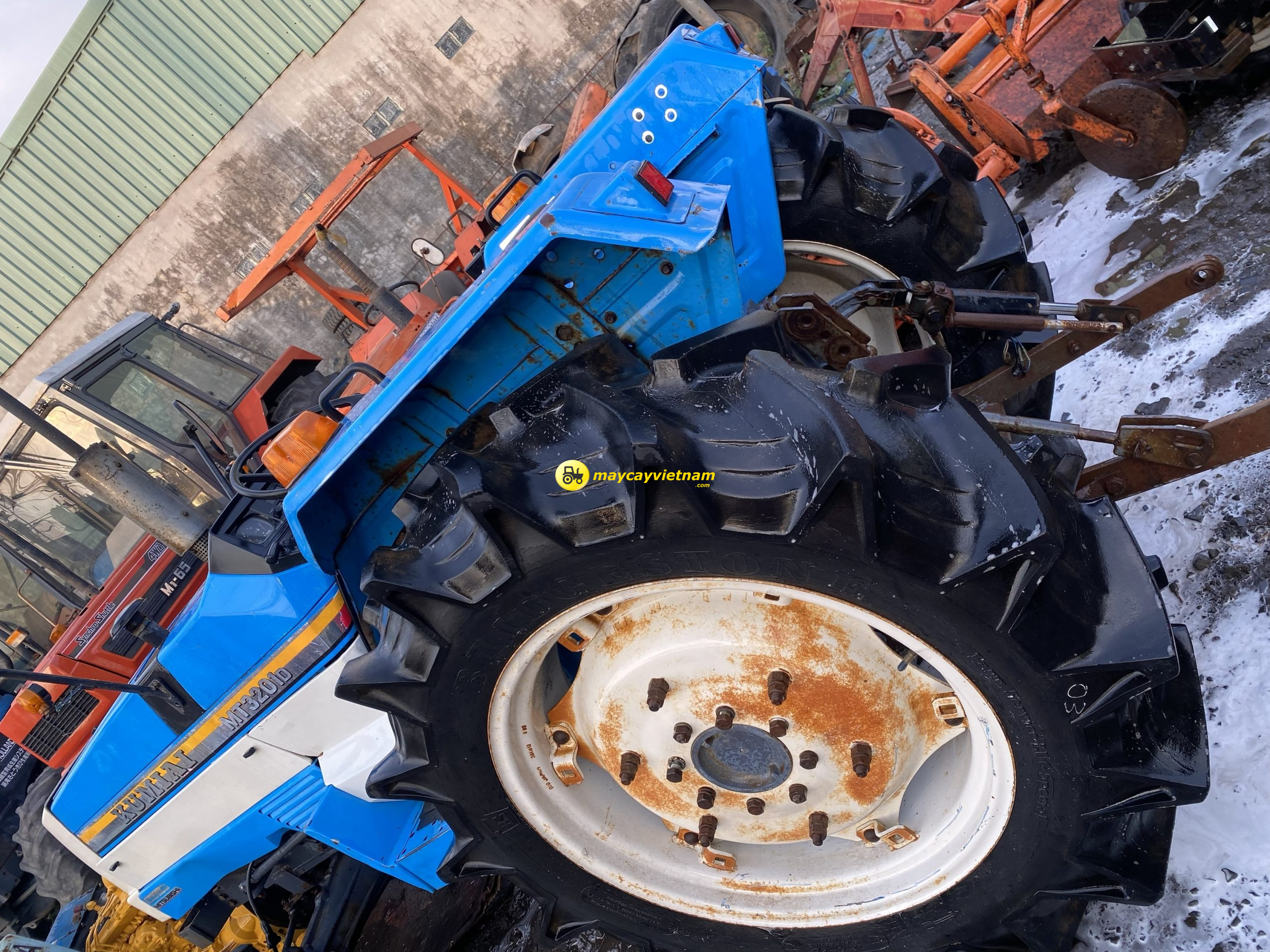 Máy cày Mitsubishi MT3201Dt 2 cầu - Hình ảnh 13