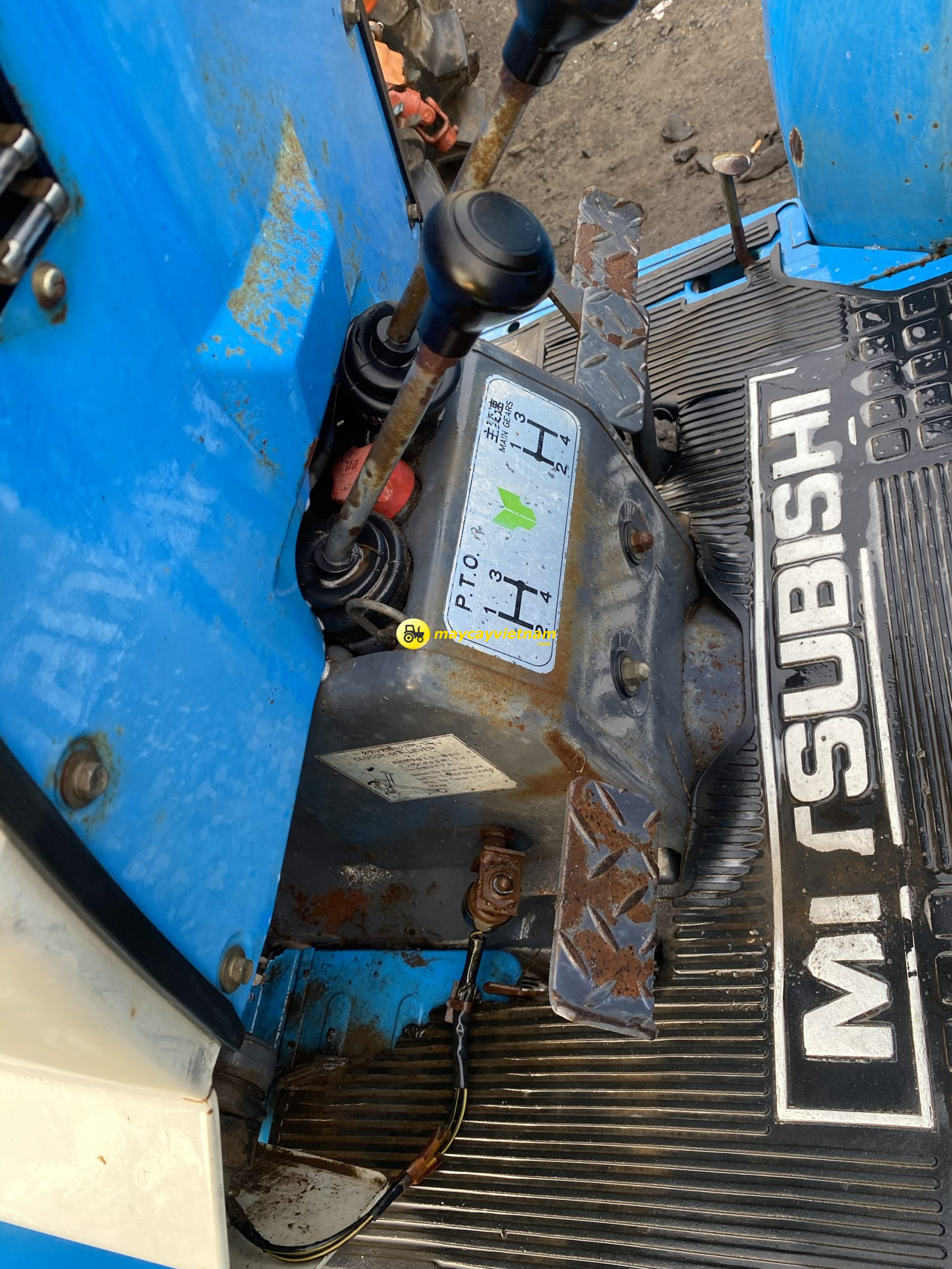 Máy cày Mitsubishi MT3201Dt 2 cầu - Hình ảnh 16